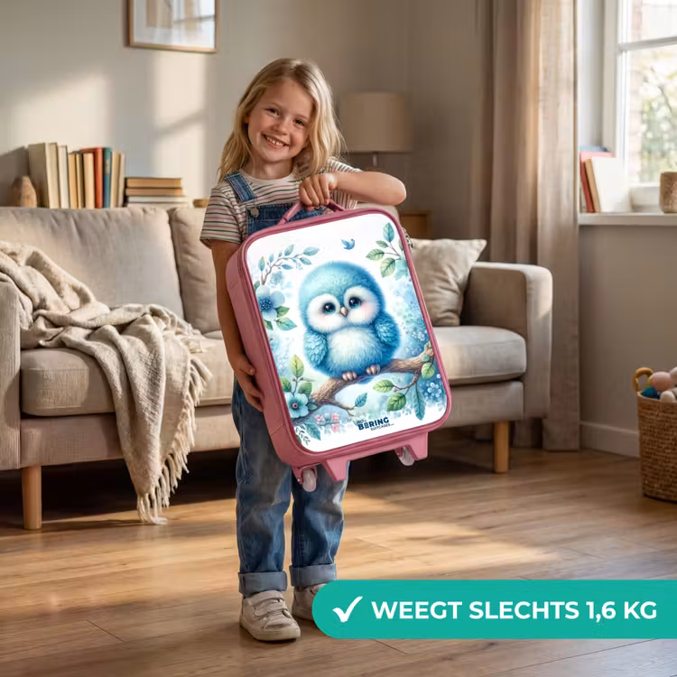 Kinderkoffer - Roze - Boudewijn blauwvacht — 2