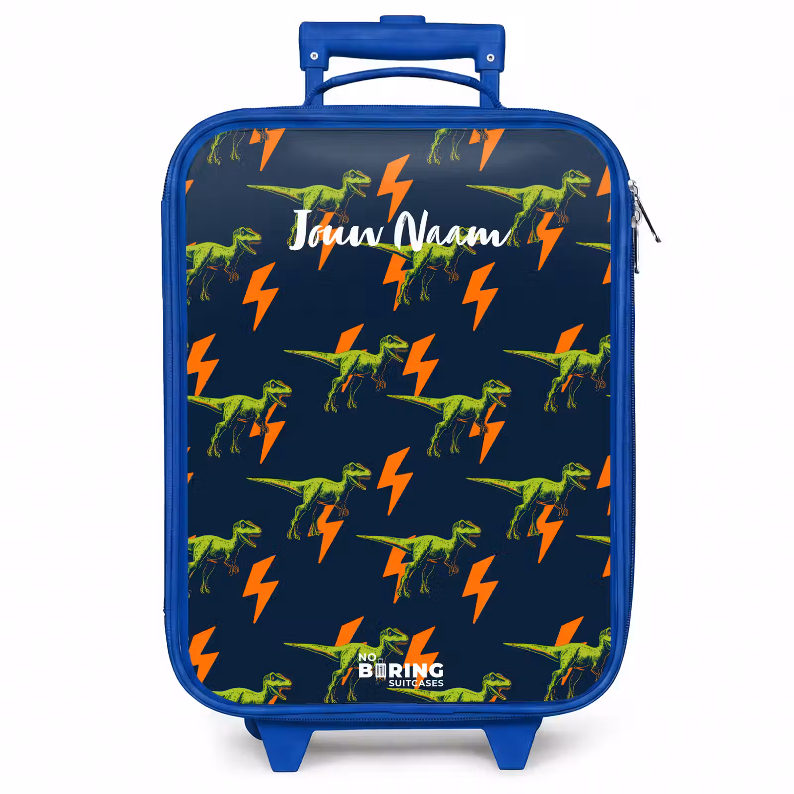 Kinderkoffer - Blauw - Dinos - Bliksem - Dieren - Blauw — 1