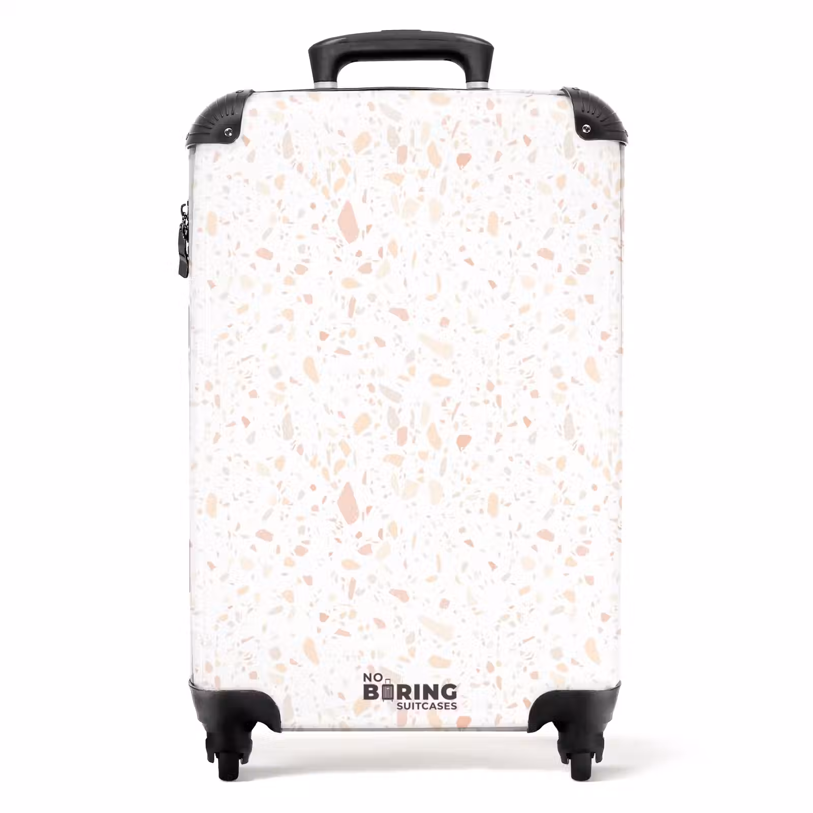Koffer - Terrazzo patroon perzik — 1