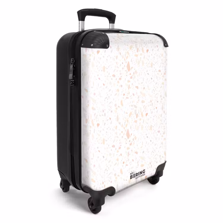 Koffer - Terrazzo patroon perzik — 2