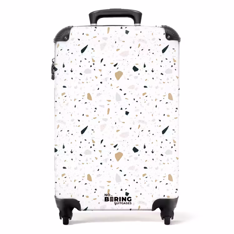 Koffer - Terrazzo patroon neutraal — 1