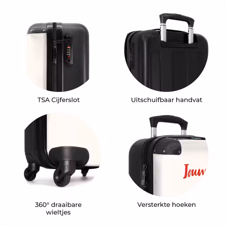 Koffer met naam - Papegaaihoorntje — 8