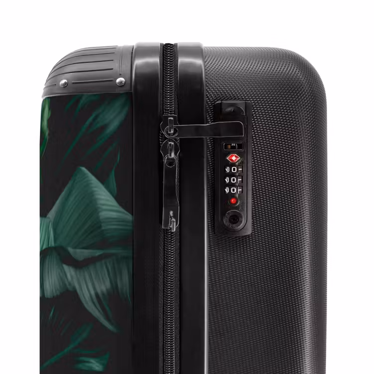 Suitcase - Jungle leaves — 3