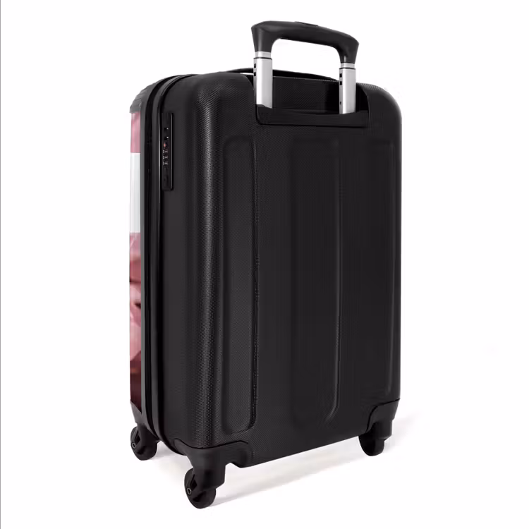 Suitcase - Pink flower — 5