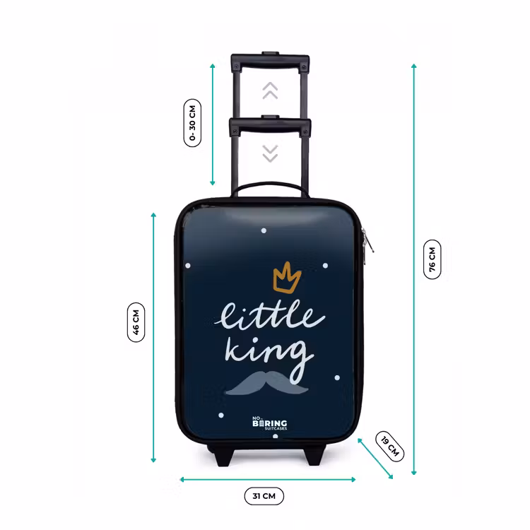 Kinderkoffer - Little king met stippen — 6
