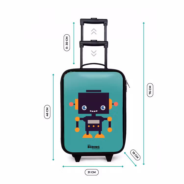 Kinderkoffer - Groene robot — 6