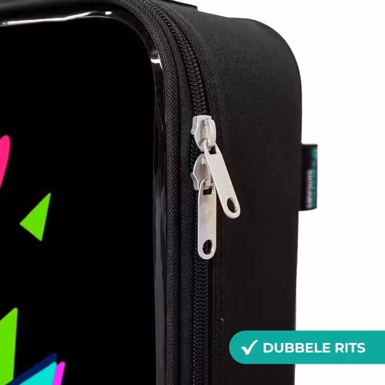 Kinderkoffer - Neon controller op zwart — 5