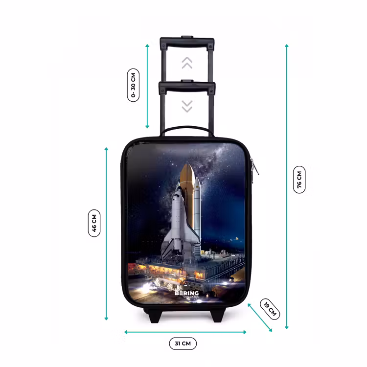 Kinderkoffer - Spaceshuttle die kan opstijgen — 6