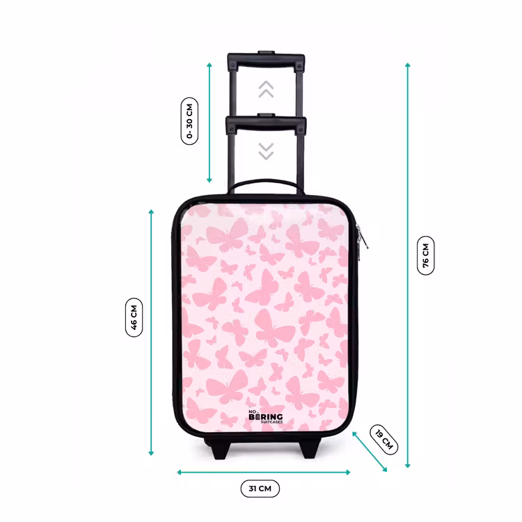 Kinderkoffer - Roze vlinders — 6