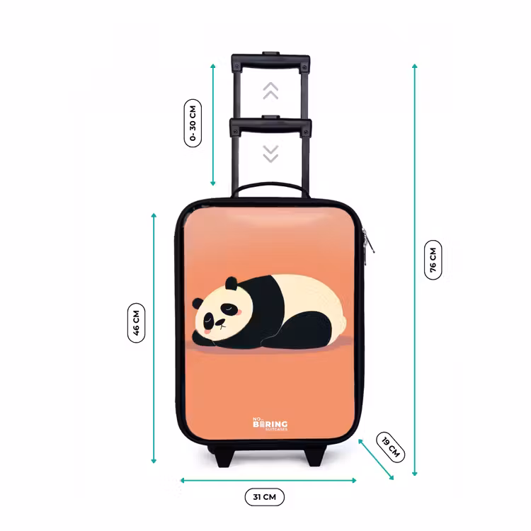Kinderkoffer - Panda - Slapen - Oranje — 6