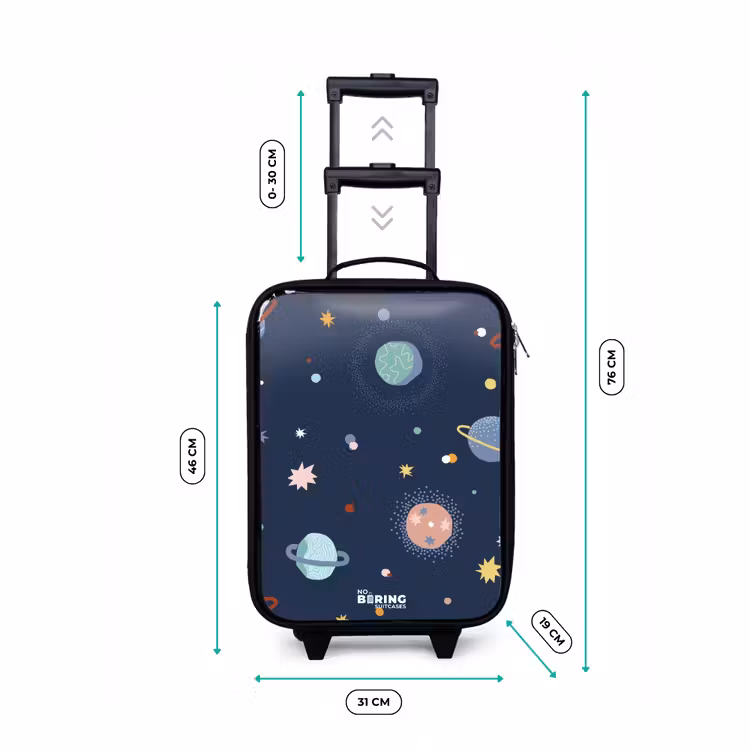 Kinderkoffer - Patroon van planeten — 4