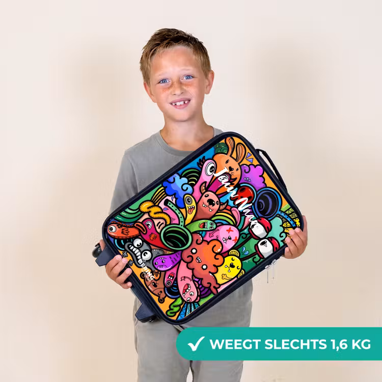 Kinderkoffer - Vrolijke monsterchaos — 2