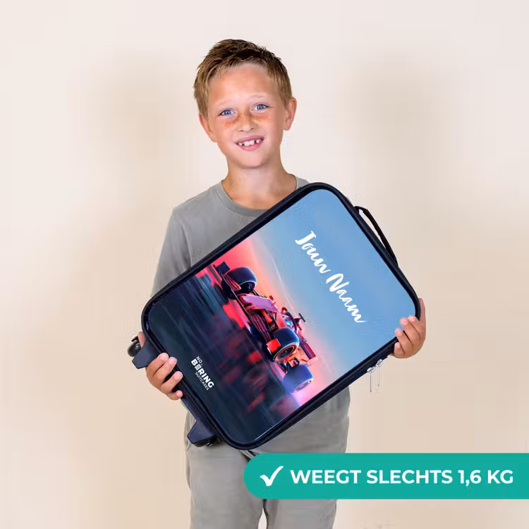 Kinderkoffer - Rode racer — 2