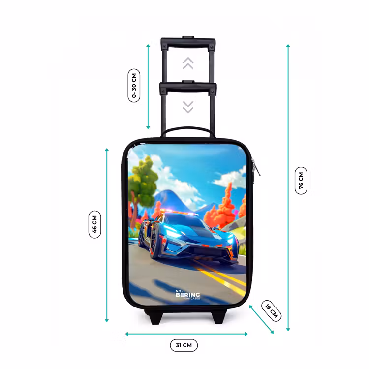 Kinderkoffer - Sirene speedcar — 4