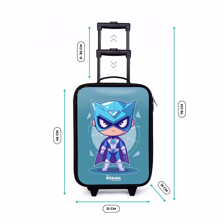 Kinderkoffer - Turquoise tornado — 6