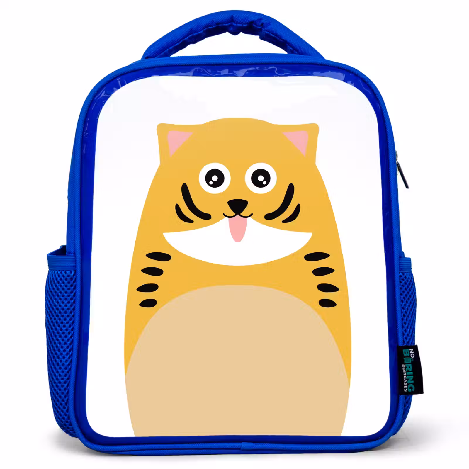 Kinderrugzak - Blauw - Dierenportret - kat - kinderen — 1
