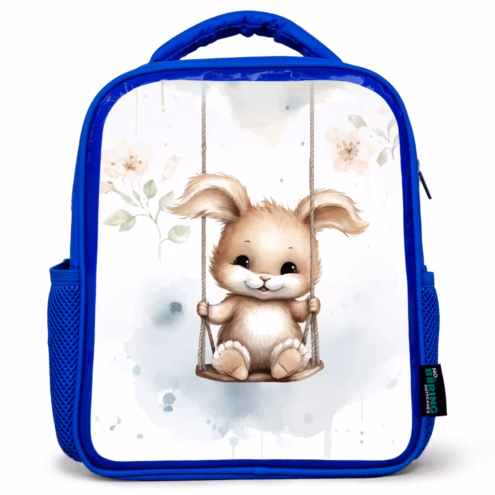 Kinderrugzak - Blauw - Konijn - Baby dier - Kinderen — 1