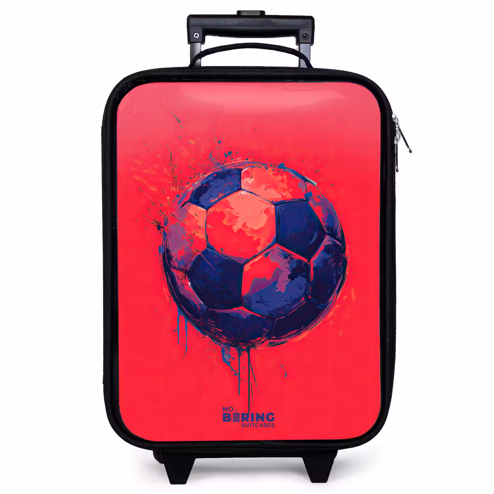 Kinderkoffer - Voetbal - Verf - Blauw - Rood — 1