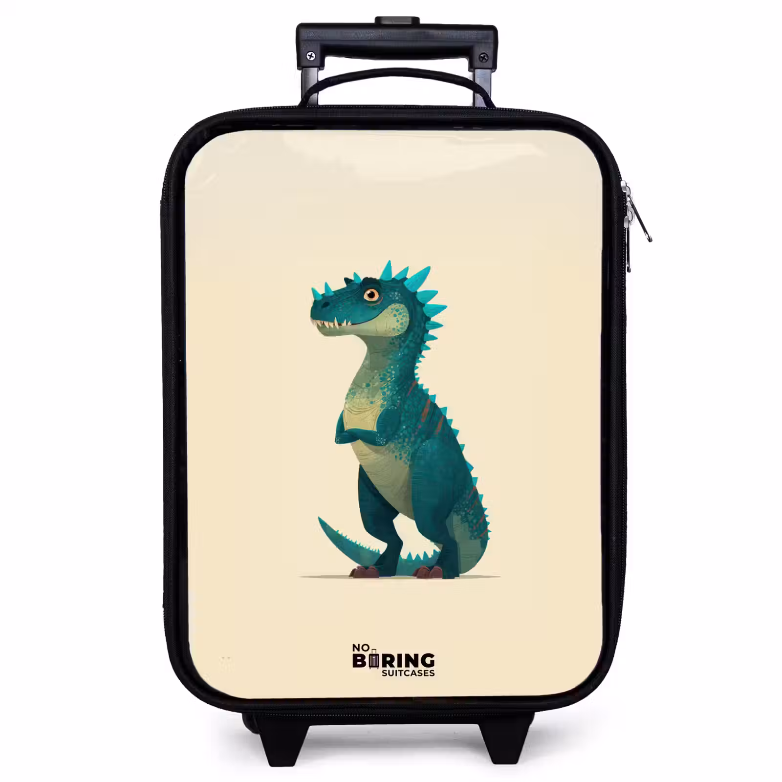 Kinderkoffer - Dino - Dier - Blauw - Groen — 1