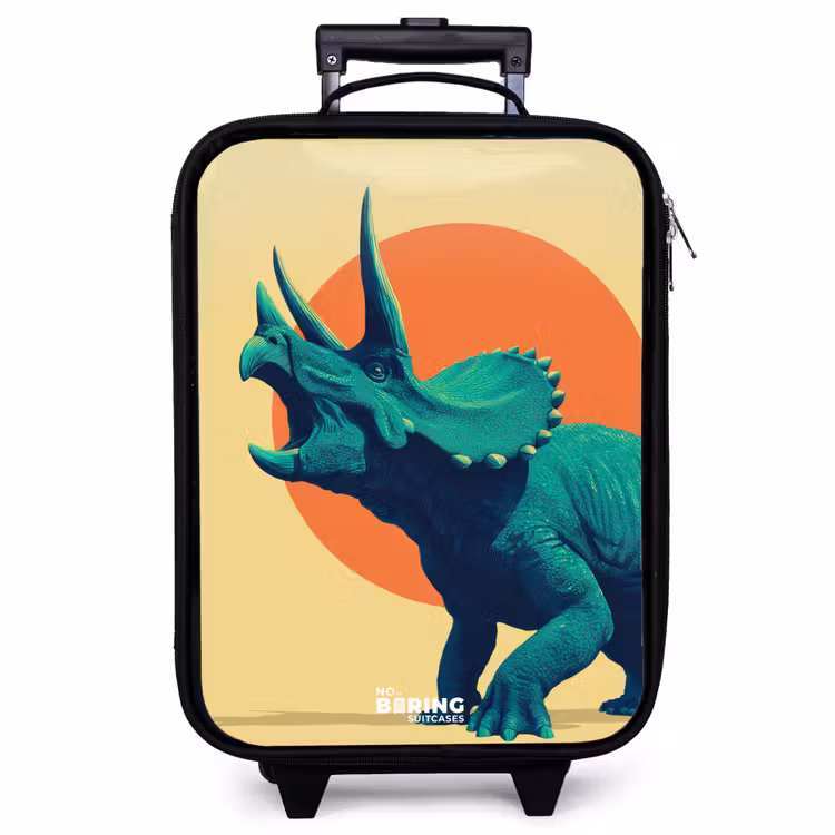 Kinderkoffer - Dino - Triceratops  - Dier — 1