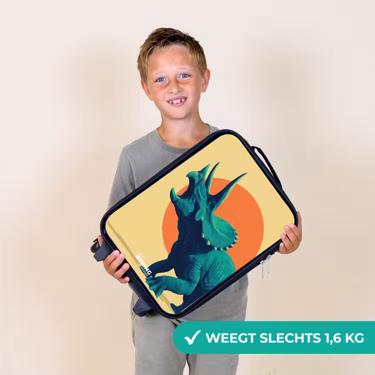 Kinderkoffer - Dino - Triceratops  - Dier — 2