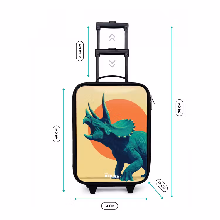 Kinderkoffer - Dino - Triceratops  - Dier — 6