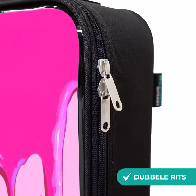Kinderkoffer - Verf - Smiley - Roze — 5