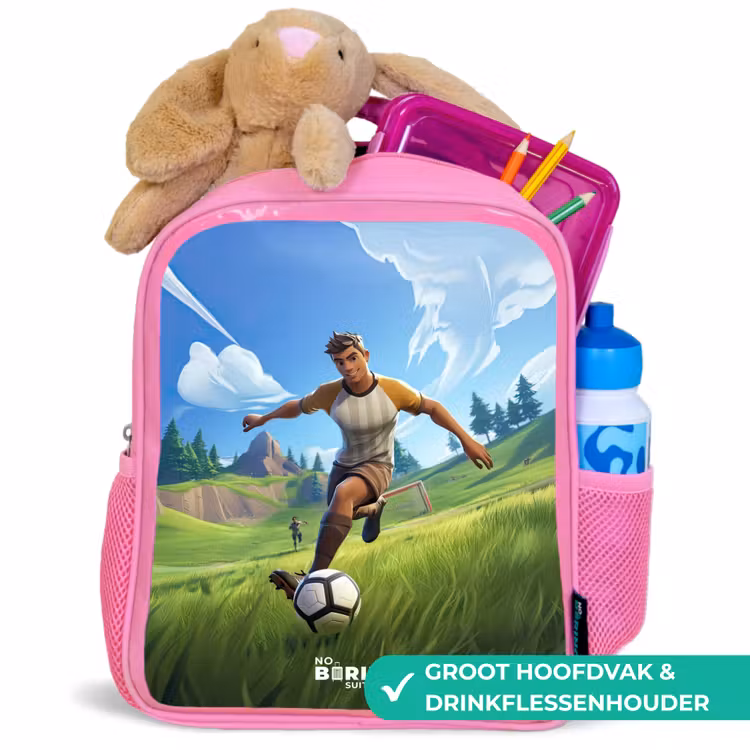 Kinderrugzak - Roze - Voetbal - Jongen - Goal - Voetbaltenue — 2