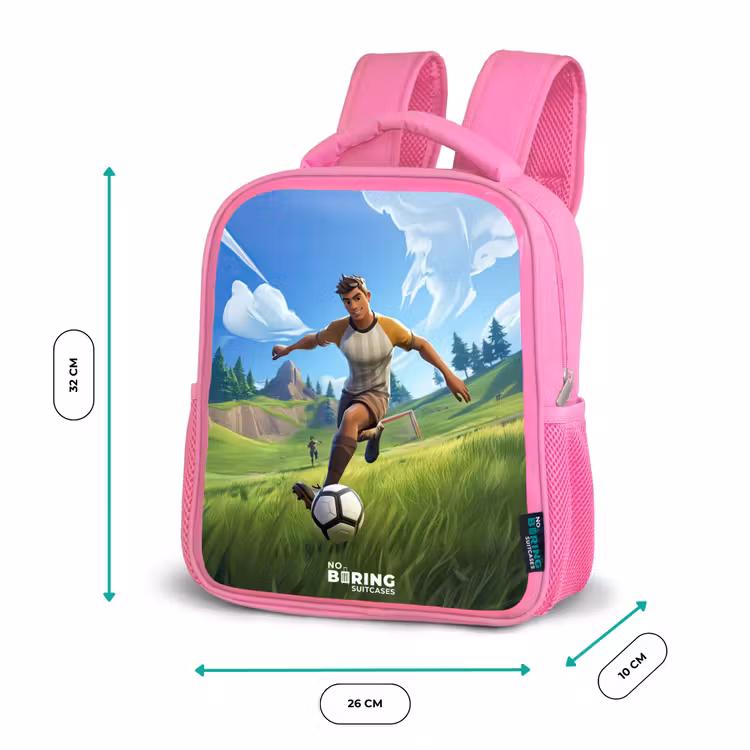 Kinderrugzak - Roze - Voetbal - Jongen - Goal - Voetbaltenue — 3
