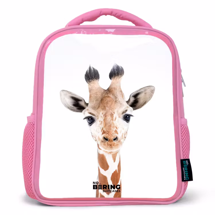 Kinderrugzak - Roze - Gerrie Giraffe — 1