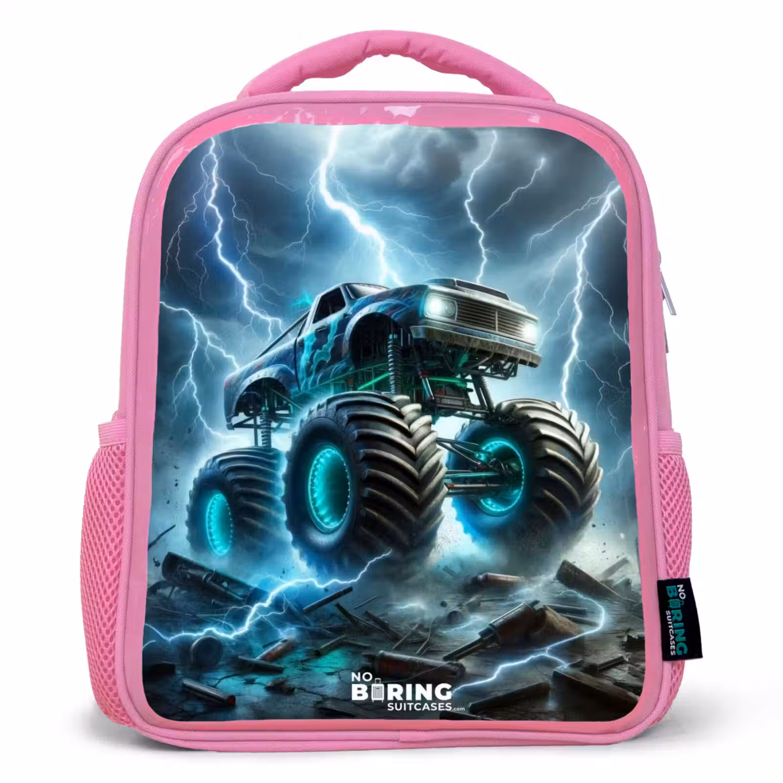 Kinderrugzak - Roze - Thunder Wheels — 1