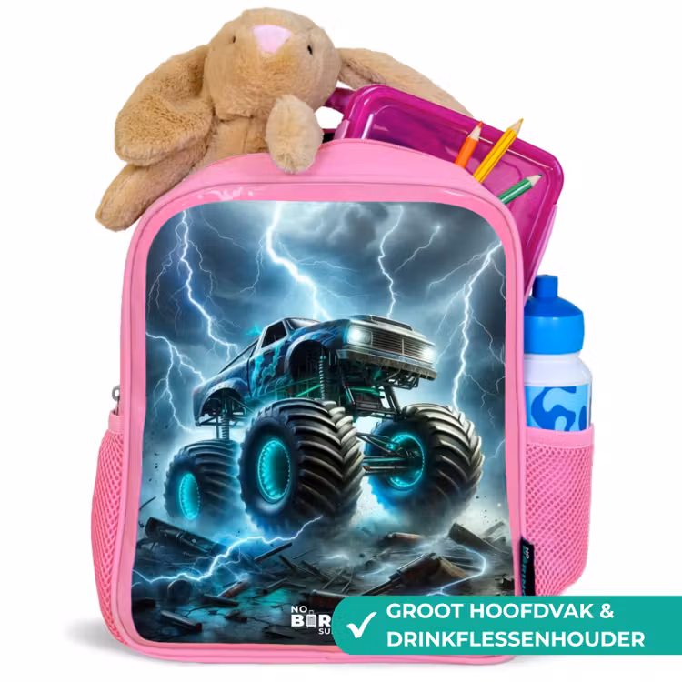 Kinderrugzak - Roze - Thunder Wheels — 2