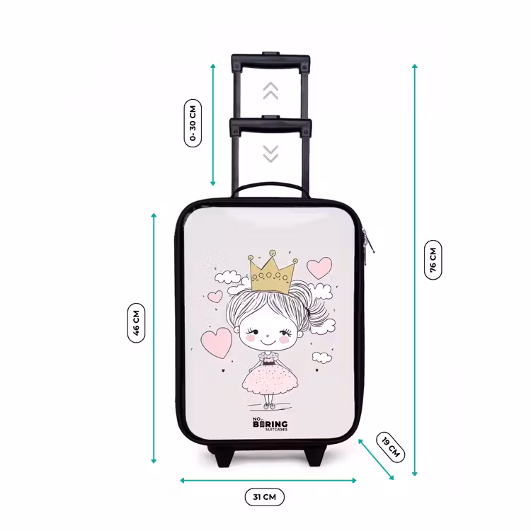 Kinderkoffer - Kleine prinses met hartjes — 6