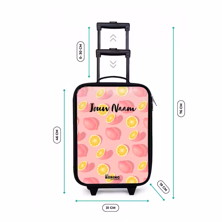 Kinderkoffer - Pink limoncello — 6
