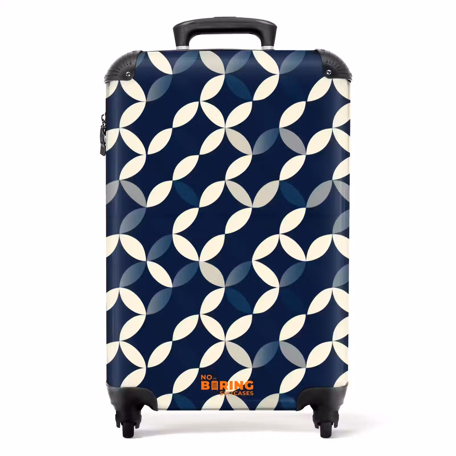 Koffer - Abstract - Patroon - Blauw — 1