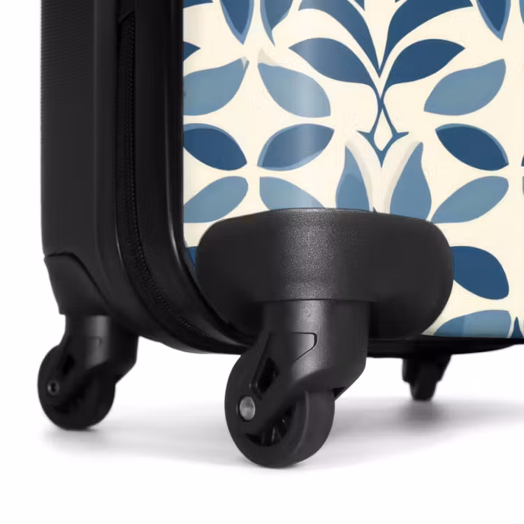 Koffer - Flora - Modern - Blauw — 6
