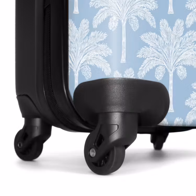 Koffer - Palmboom - Modern - Blauw — 6
