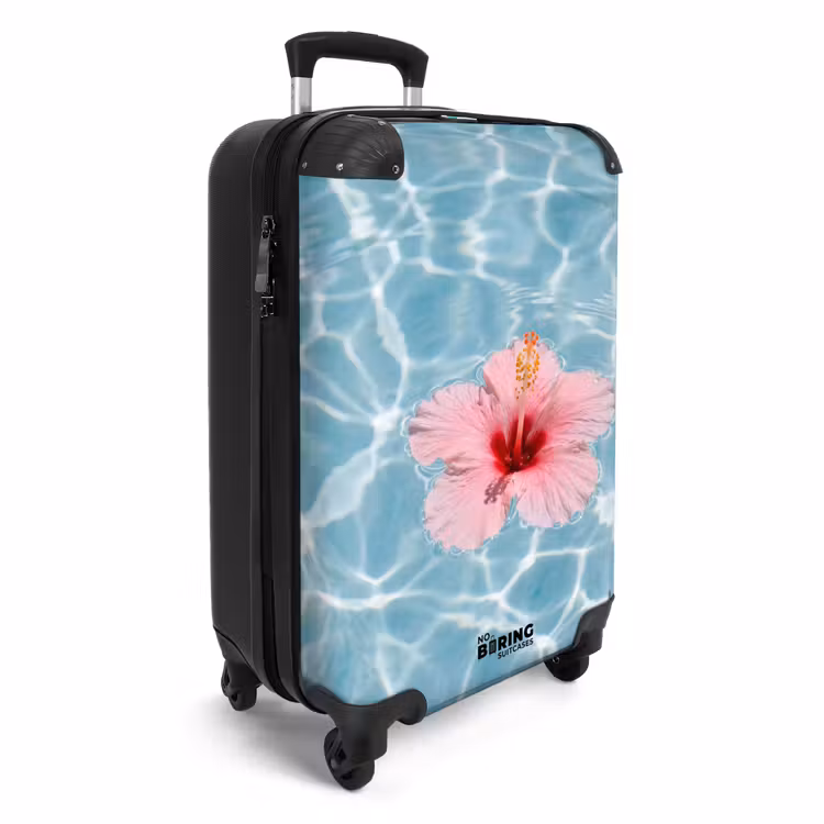 Koffer - Hibiscus - Water - Roze — 2