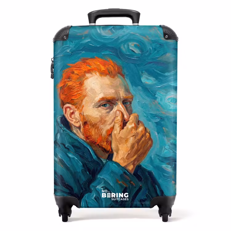 Koffer - Portret - Klassiek - Blauw — 1