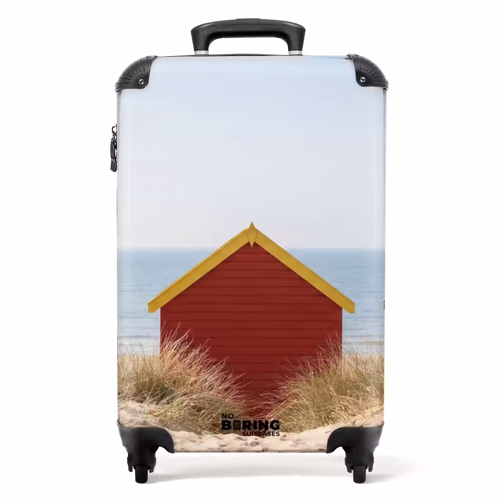 Koffer - Strand - Huisjes - Kleurrijk - Duinen — 1