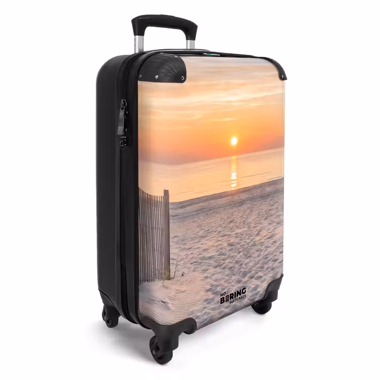 Koffer - Zonsondergang - Strand - Zand — 2