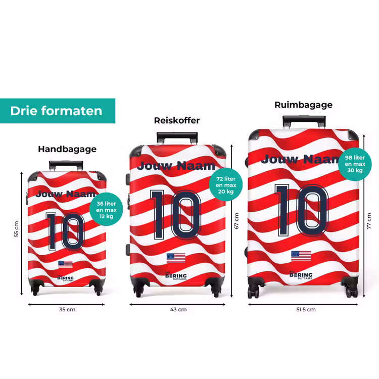 Koffer - USA thuisshirt — 8