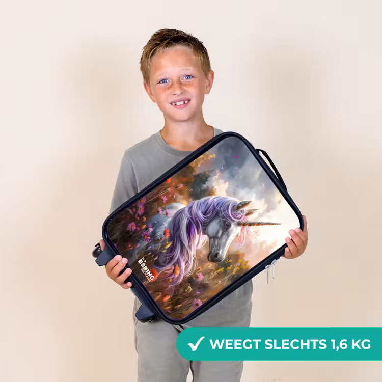 Kinderkoffer - Lavendel lentehoorn — 2
