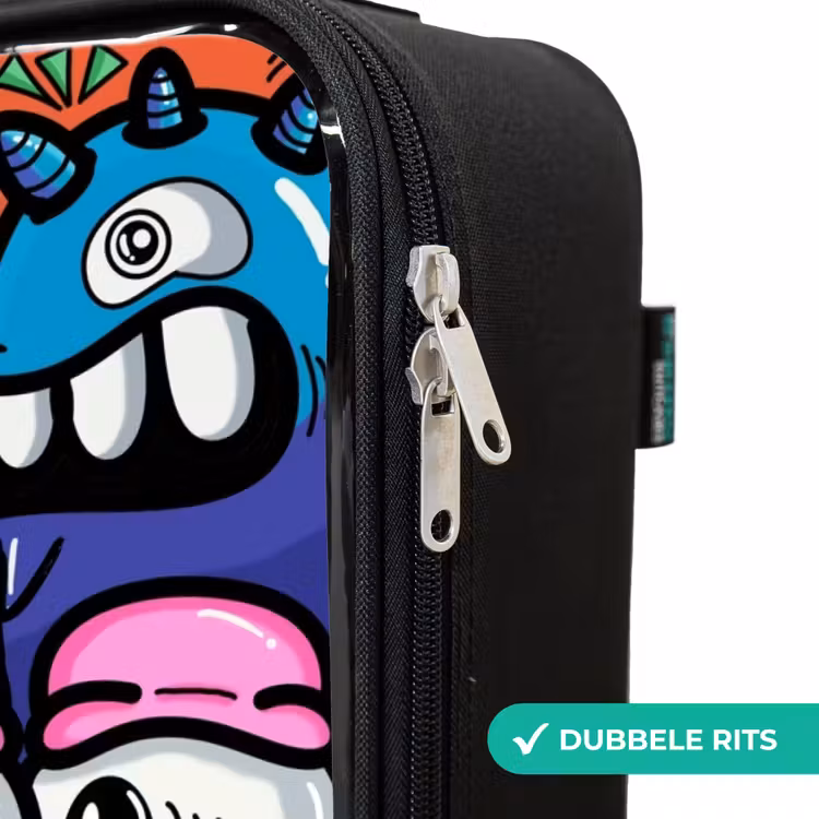 Kinderkoffer - Grappige kleurrijke monsters — 5