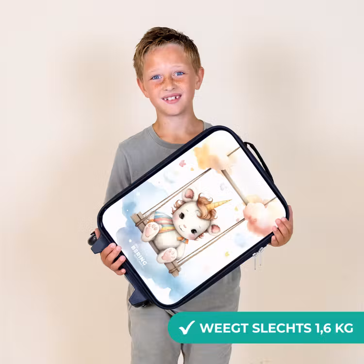 Kinderkoffer - Schommelende baby eenhoorn — 2