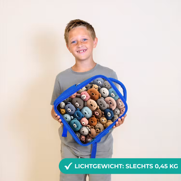 Kinderrugzak - Blauw - Berenfeestje — 2