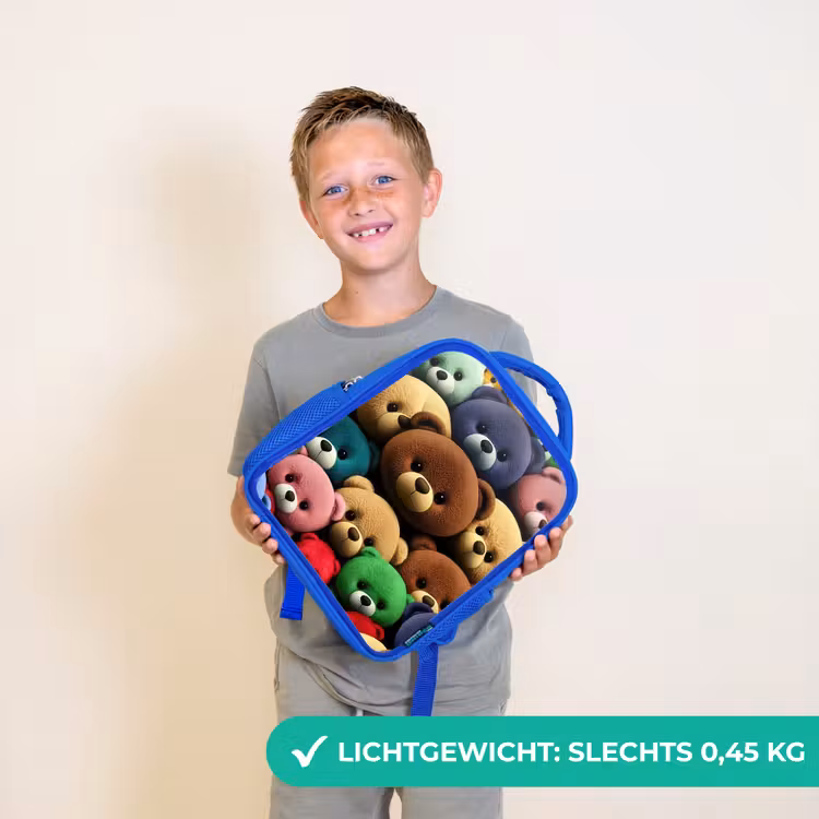 Kinderrugzak - Blauw - Bonte Berenbende — 2