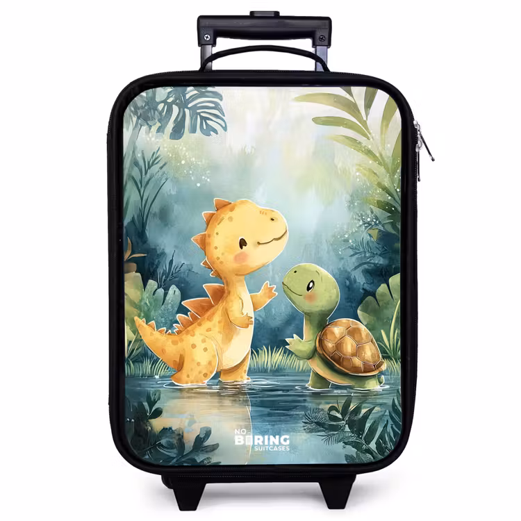 Kinderkoffer - Dino - Schildpad - Jungle — 1