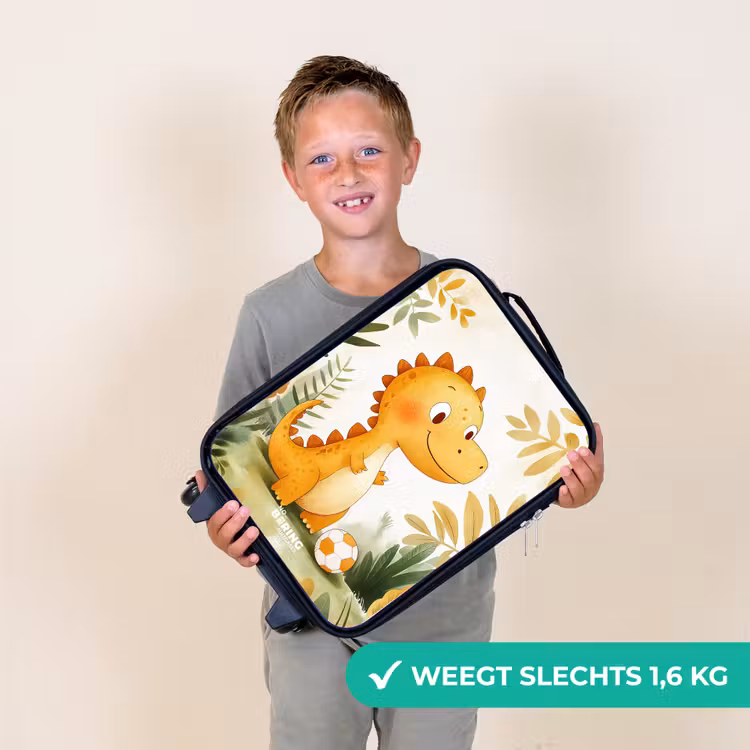 Kinderkoffer - Dino - Voetbal - Oranje — 2