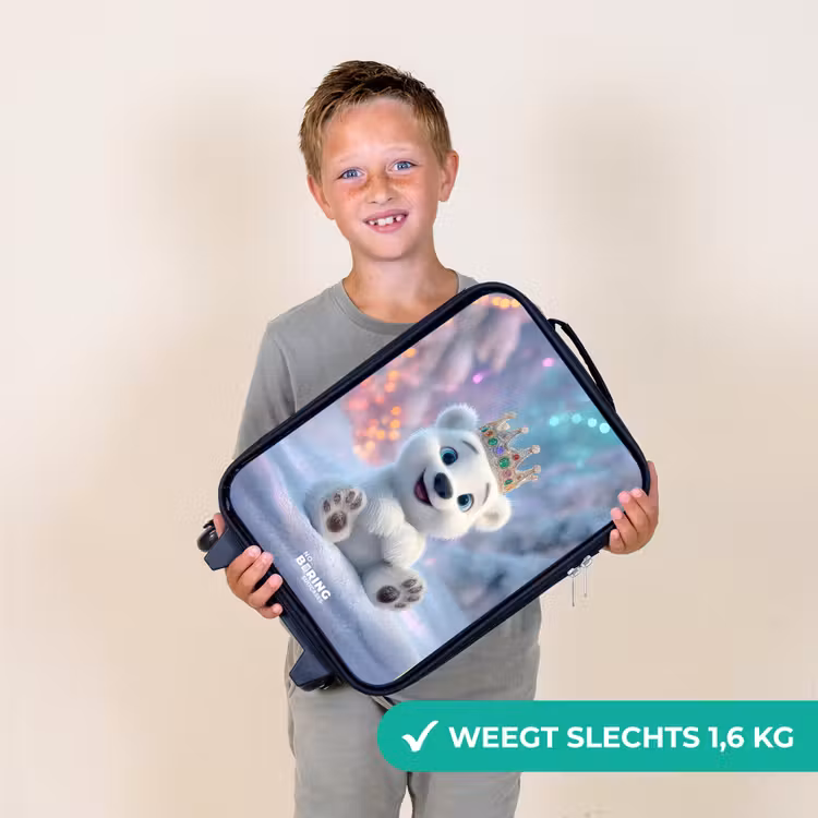 Kinderkoffer - IJsbeer - Kroon - Winter — 2
